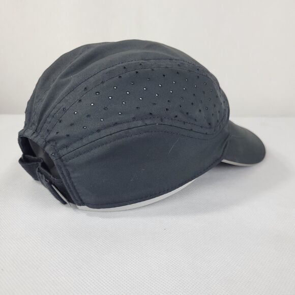 Nike Aerobill Tailwind Adult Black Reflective Swoosh Adjustable StrapBack Hat - Picture 7 of 12